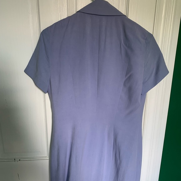 Vintage Retro Button Up Mini Dress with Collar Size 4 - Picture 5 of 5